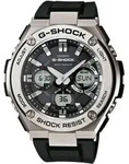 Funkchronograph CASIO G-SHOCK, schwarz, Armbanduhren, Herren, Armbanduhr, Herrenuhr,