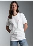 Trigema T-Shirt "TRIGEMA Deutschland T-Shirt mit kontrastfarbigen B&uuml;ndchen" 1