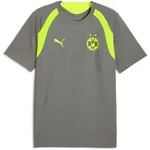 Fu&szlig;balltrikot PUMA "BVB TRAINING JERSEY", Herren, Gr. S, grau (flat medium...