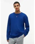 Pyjamaoberteil, Herren, Gr. S (48), opulent blau, Single Jersey, Obermaterial:...