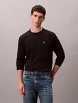 Calvin Klein Jeans Langarmshirt "LS EASY MONOGRAM TEE" Mit Rundhalsausschnitt,