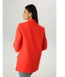 Longblazer ANISTON SELECTED, Damen, Gr. 46, rot, Web, Obermaterial: 95%...