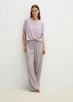 Pyjamaoberteil MARC O'POLO, Damen, Gr. M, lila (flieder), Jersey, Obermaterial:...