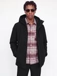 Parka JACK & JONES "JJEKEEN PARKA AW26 SN", Herren, Gr. L, schwarz, Web,