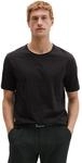 T-Shirt MARC O'POLO "aus weichem Slub-Jersey", Herren, Gr. M, blau (schwarz navy),