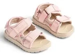 Trainingsschuh WHEAT "WHEAT Sandalen", Kinder, Gr. 25, rosa (powder flowers and
