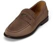 Loafer MARC O'POLO "aus ge&ouml;ltem Veloursleder", Damen, Gr. 36, braun (burnt coffee),