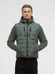 Winterjacke CAMP DAVID, Herren, Gr. S, gr&uuml;n (schwarz forest), Steppware, Material