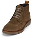Stiefelette MARC O'POLO "aus ge&ouml;ltem Veloursleder", Herren, Gr. 47, Synthetik, braun