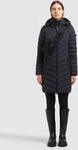 Steppmantel KHUJO "BRIGETT - 2IN1 WITH BAG", Damen, Gr. XS, schwarz (nightfall navy),