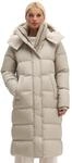 Daunenmantel MARC O'POLO "mit wasserabweisender Oberfl&auml;che", Damen, Gr. 32, beige