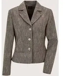 Jackenblazer MADELEINE "Kurzblazer Taillierter Businessblazer mit Reverskragen",