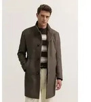 Kurzmantel BUGATTI "Modern Fit", Herren, Gr. 50, braun (90, braun), 55%...