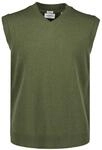 Strickweste LINDBERGH "Pullunder Comfort Fit", Herren, Gr. S, gr&uuml;n (dk army),