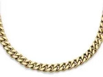 Edelstahlkette S.OLIVER "Schmuck Geschenk Edelstahl Halskette Bold Link", gold