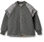 Allwetterjacke WHEAT "WHEAT Thermo Jacket Ellas", M&auml;dchen, Gr. 98, grau (schwarz
