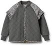 Allwetterjacke WHEAT "WHEAT Thermo Jacket Ellas", M&auml;dchen, Gr. 98, grau (schwarz