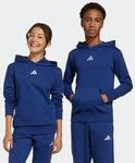 Kapuzensweatshirt ADIDAS SPORTSWEAR "ESSENTIALS KIDS HOODIE", M&auml;dchen, Gr. 128, blau