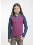 Fleecepullover TROLLKIDS "KIDS RAULAND HALF ZIP", Jungen, Gr. 140, bright berry,