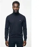 Rollkragenpullover FYNCH-HATTON, Herren, Gr. S, blau (navy), Strick,...