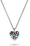 Kette mit Anh&auml;nger S.OLIVER "Schmuck Geschenk Edelstahl Halskette Crystal Rock,