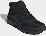 Wanderschuh ADIDAS TERREX "EASTRAIL 3 MID CLIMAPROOF", Herren, Gr. 43, schwarz (core
