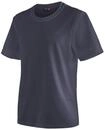 T-Shirt MAIER SPORTS "Walter", Herren, Gr. L, blau (dunkelblau), 100% Polyester,
