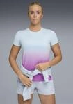 PUMA Trainingsshirt "W X HYROX POLY GRAPHIC TEE" Regular Fit, kurze &Auml;rmel, f&uuml;r