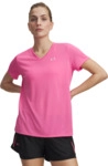 Under Armour Trainingsshirt "TECH SSV- SOLID" mit V-Ausschnitt, schnell...