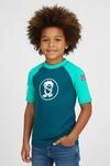 TROLLKIDS Bade-Shirt "KIDS KVALVIKA T" mit UV-Schutzfaktor 50+, kurz&auml;rmlig,...