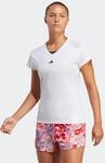 adidas Performance T-Shirt "AEROREADY TRAIN ESSENTIALS MINIMAL BRANDING V-NECK"