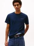 Tommy Jeans T-Shirt "TJM SLIM LINEAR CHEST TEE EXT" Mit Rundhalsausschnitt
