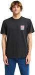 T-Shirt BILLABONG "Stamp", Herren, Gr. L, schwarz (washed schwarz), Obermaterial:
