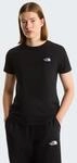 The North Face T-Shirt "W EVOLUTION SIMPLE DOME SLM SHORT SLEEVE" schmaler...