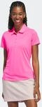 Poloshirt ADIDAS PERFORMANCE "SOLID PERFORMANCE SLEEVE F&Uuml;R DAMEN", Damen, Gr. M,