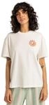 T-Shirt BILLABONG "Sunshine Living", Damen, Gr. XS, wei&szlig;, Obermaterial: 100%