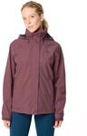 Fahrradjacke VAUDE "Women's Escape Bike Light Jacket", Damen, Gr. 38, braun (ruby