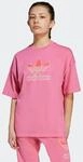 adidas Originals T-Shirt "OVERSIZE TREFOIL" lockerer und l&auml;ssiger Schnitt, f&uuml;r