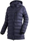 Funktionsmantel MAIER SPORTS "Lomnica Coat W", Damen, Gr. 42, blau (dunkelblau), 100%