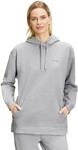 Hoodie FALKE "FALKE Hoodie", Damen, Gr. L, grau (grau, heather (3757)), Sweatshirts
