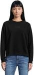 Sweatshirt MARC O'POLO DENIM "aus Organic Cotton", Damen, Gr. XL, schwarz,