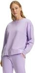 Sweatshirt FALKE "FALKE Sweatshirt", Damen, Gr. S, lila (lupine (6903)), Sweatshirts