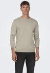 ONLY & SONS Rundhalspullover "ONSWYLER LIFE REG 14 LS CREW KNIT NOOS"
