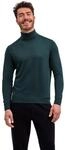 Strickpullover FALKE "Ultrafine Merino Wool", Herren, Gr. XXL, forest (7450),