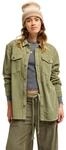 Langarmshirt ROXY "Let It Go Cord", Damen, Gr. L, olivgr&uuml;n, Obermaterial: 100%