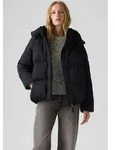 Steppjacke LEVI'S "TATE BUBBLE PUFFER", Damen, Gr. S (36), schwarz (anthrazit night),
