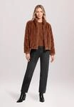 Betty&Co Fellimitatjacke "Damen mit Taschen"
