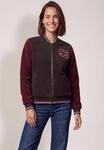 Cardigan CECIL, Damen, Gr. L (42), berry rot, Stoff, Au&szlig;enmaterial: 100% Polyester.