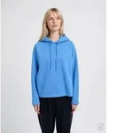 Kapuzensweatshirt SMITH & SOUL, Damen, Gr. M, blau (saphire), Sweatware,