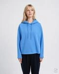 Kapuzensweatshirt SMITH & SOUL, Damen, Gr. M, blau (saphire), Sweatware,